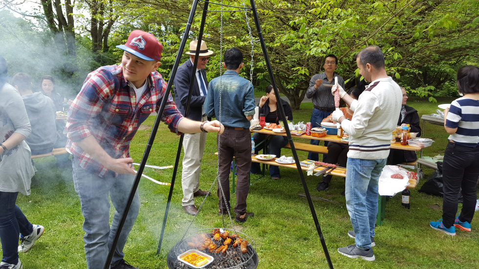 Image: Karlovsky Lab - barbecue in May 2017